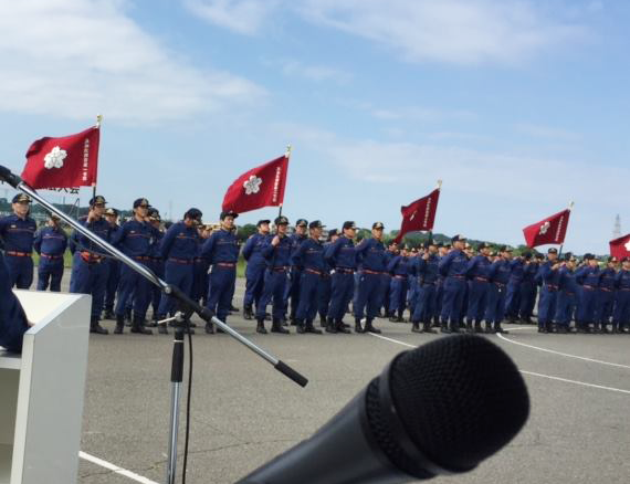 成城消防団可搬ポンプ操法大会