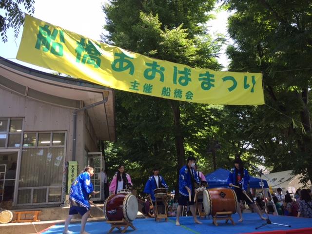 あおば祭りは消防団の紙芝居お姉さん！？