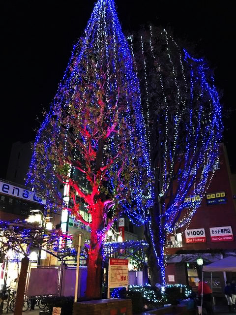 商店街イルミネーション点灯式