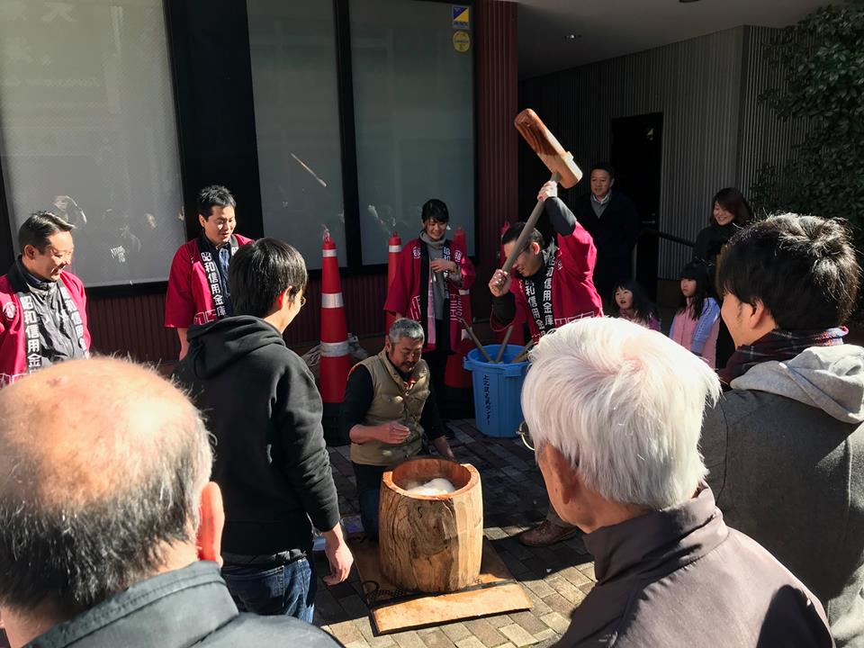 上北沢もちつき大会